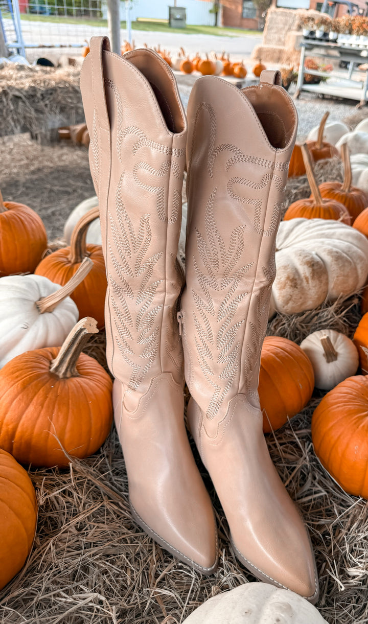 Samara Embroidered Tall Boot