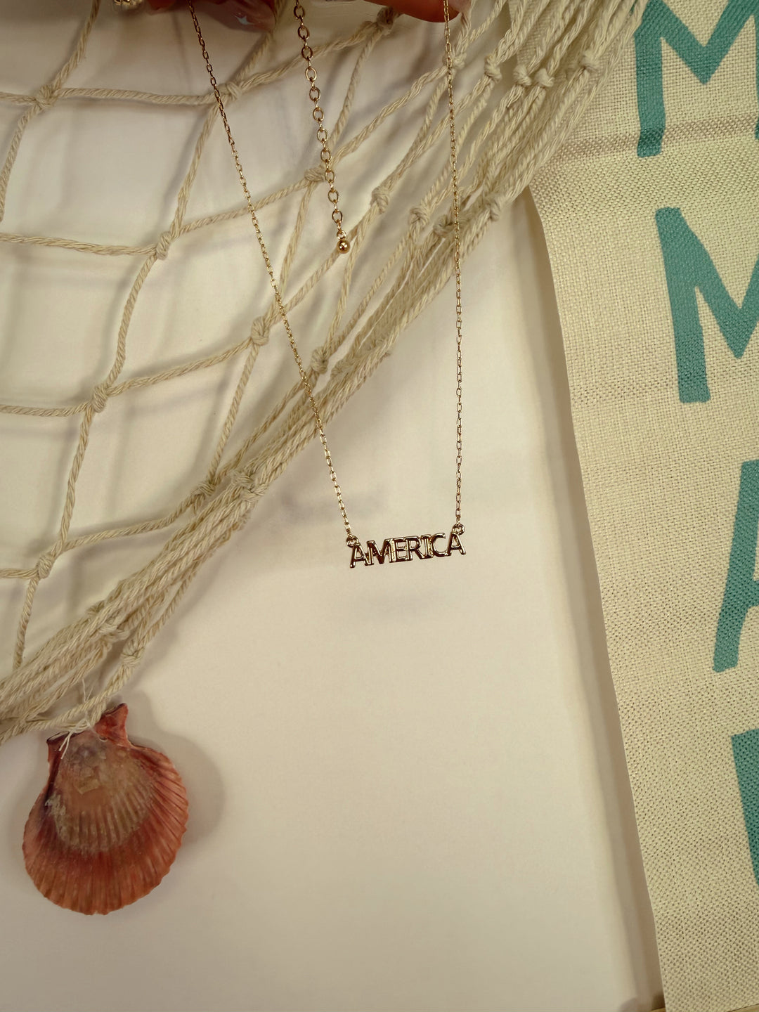 America the Beautiful Necklace