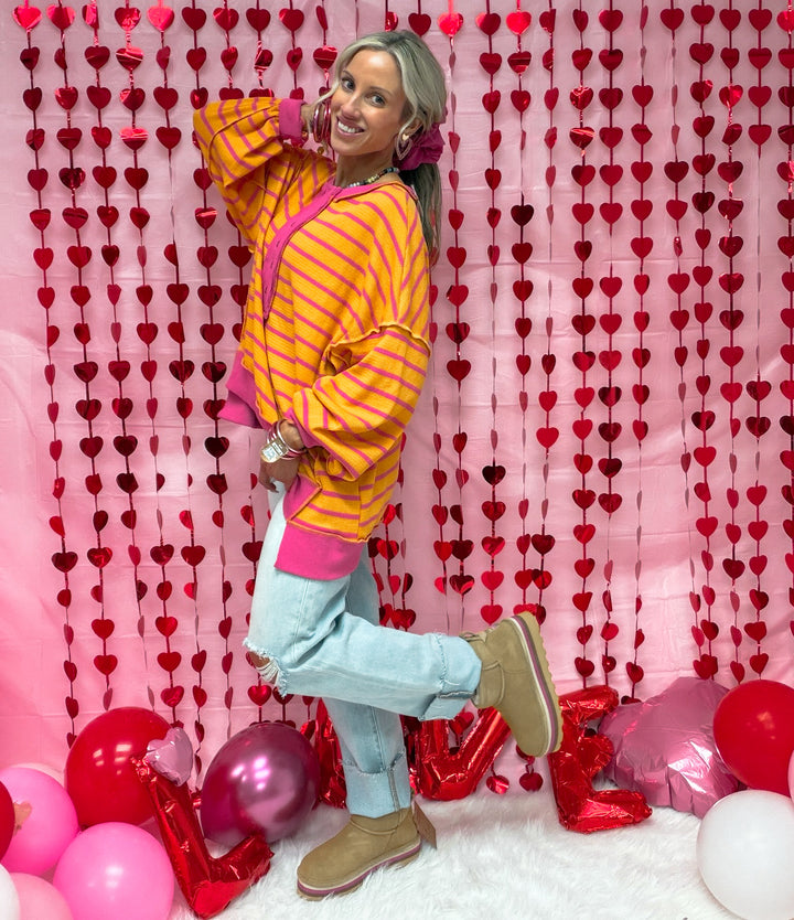 Above All Else Detail Sweatshirt