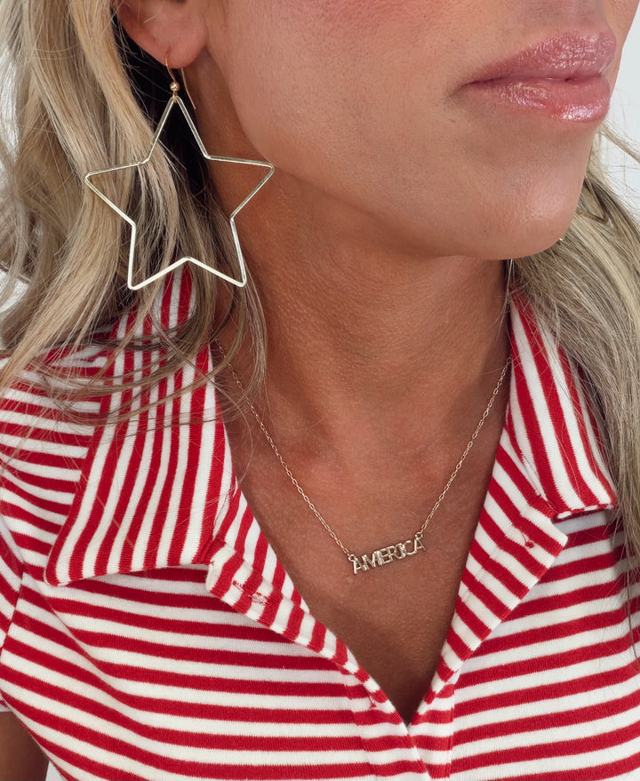 America the Beautiful Necklace