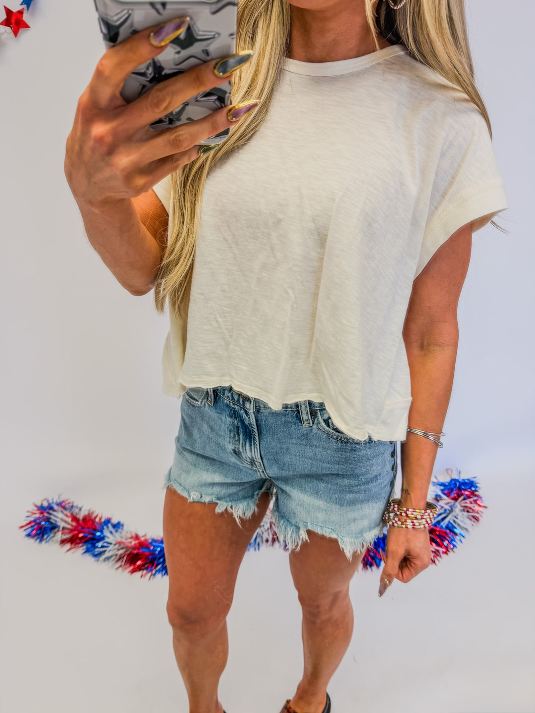 Studded Sweetheart Shorts