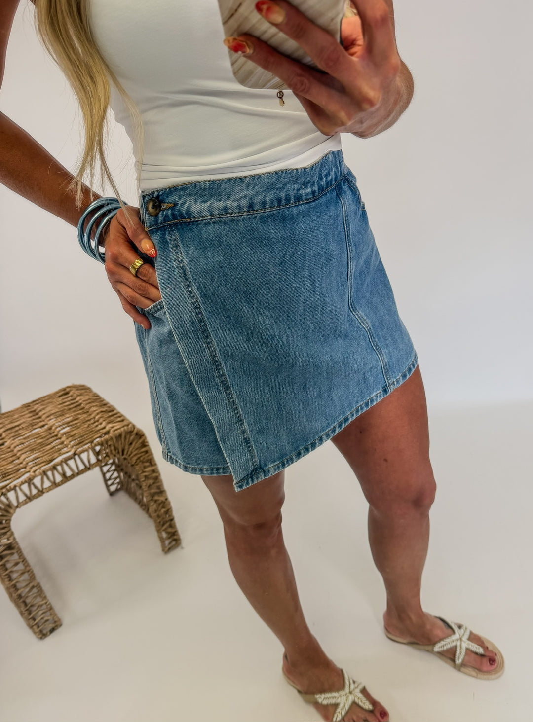The Clean Cut Skort