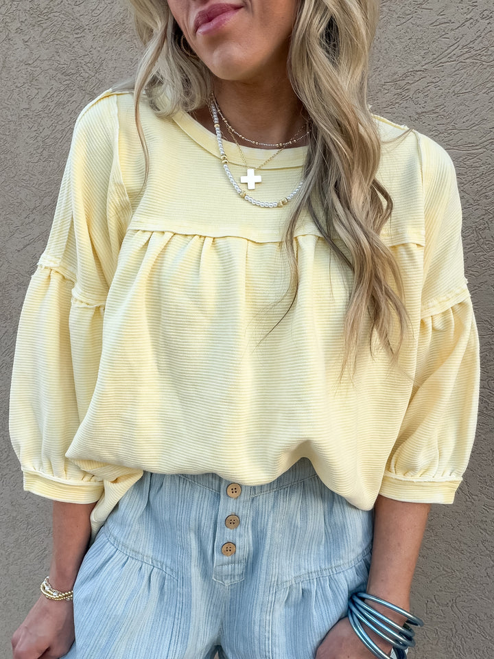 Easy Going Rib Top