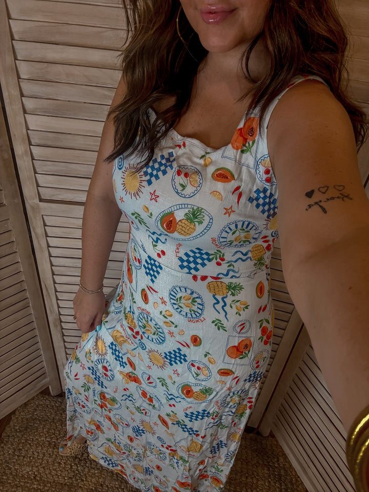 All Things Summer Tie Strap Dress