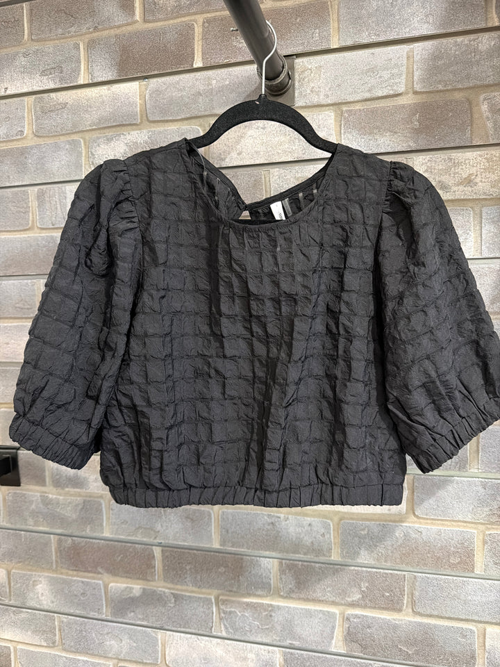 Take It Up A Notch Textured Top