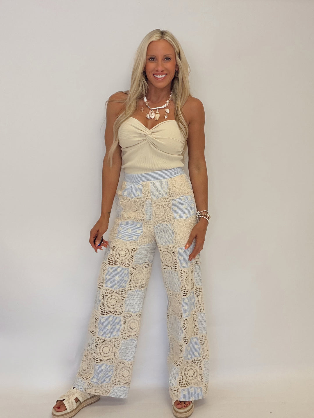 Sail Away Crochet Pants