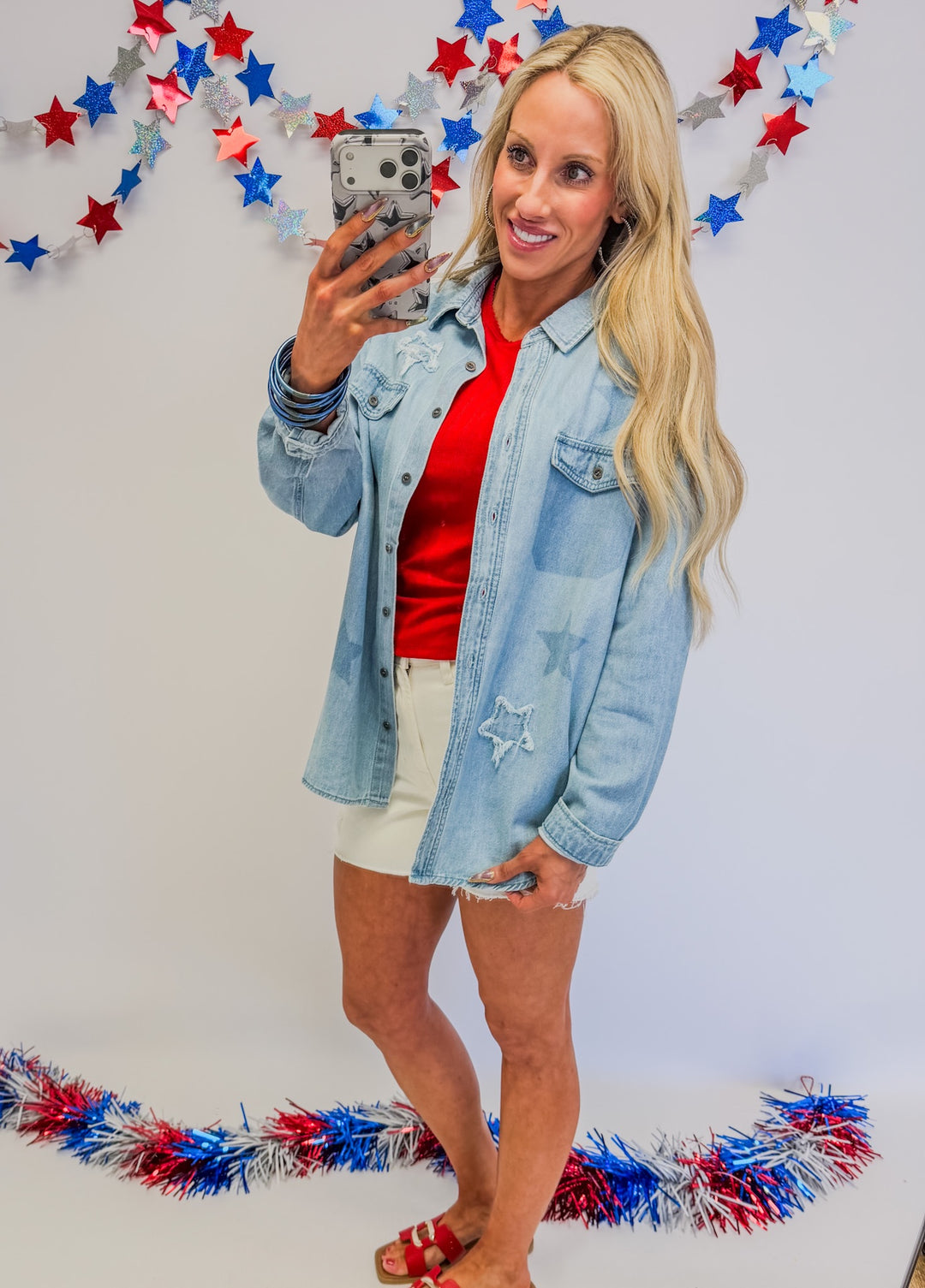 The Lucky Star Denim Shirt