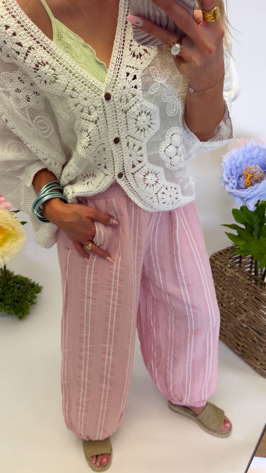 Timeless Bloom Lace Top
