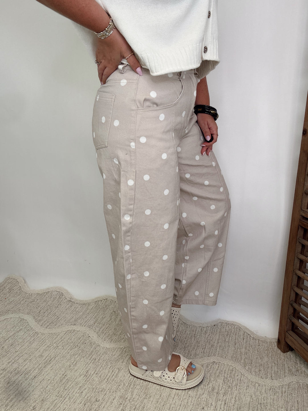 The Chic Dot Wide Leg