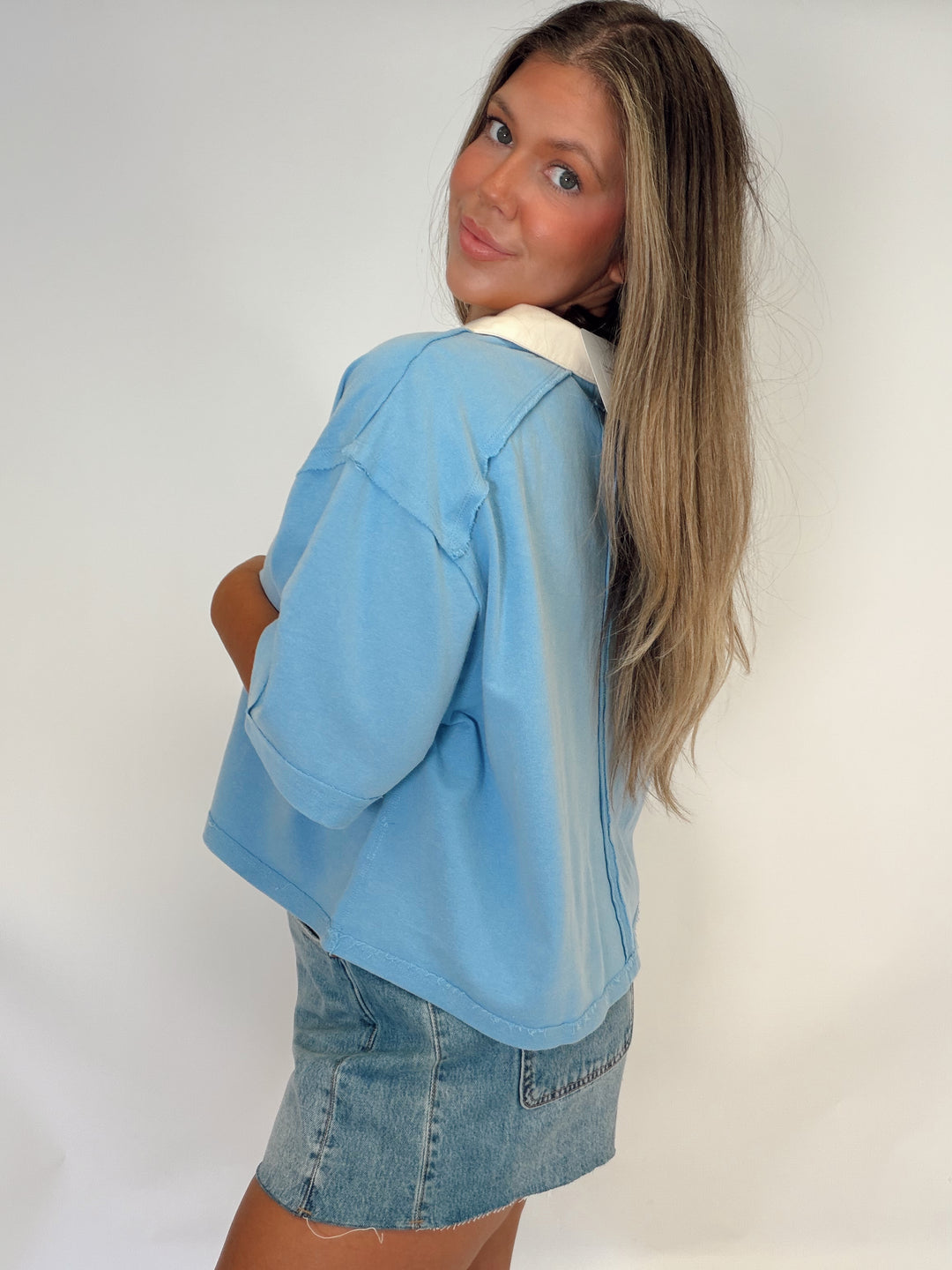 The Modern Collar Top