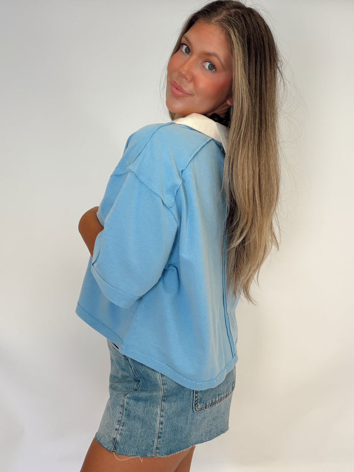 The Modern Collar Top