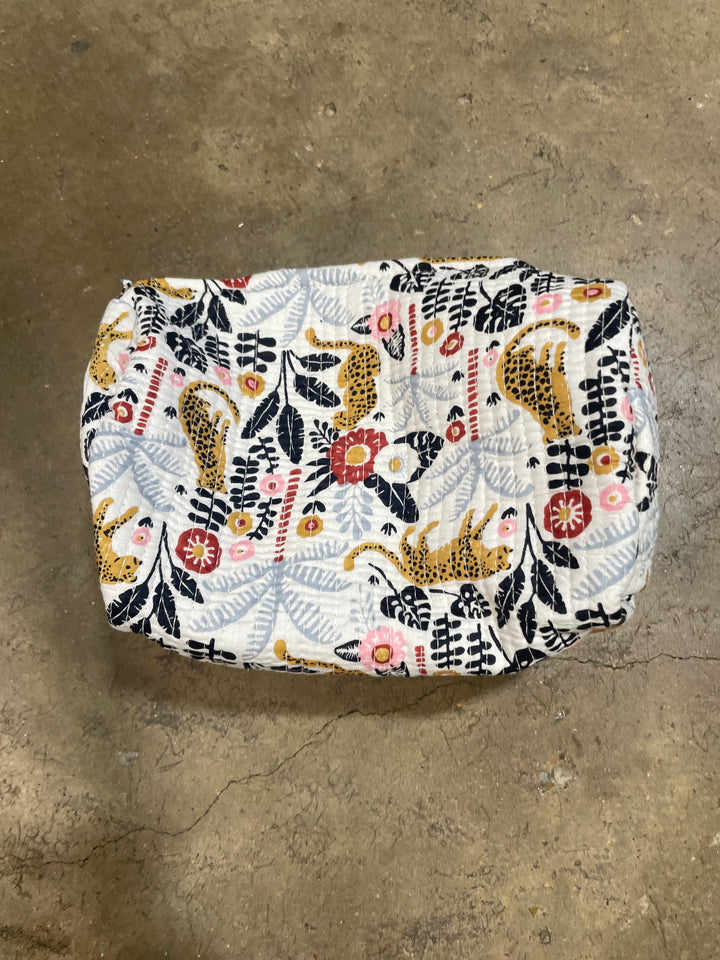 The Gypsy Studio Quilted Cosmetic Bag