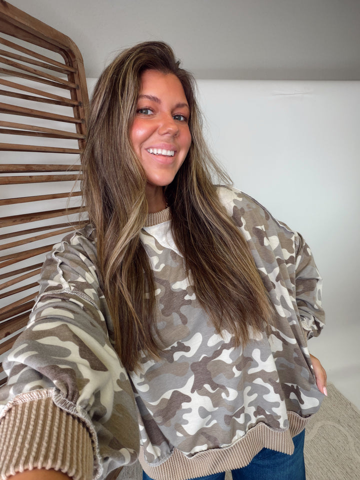 Campfire Camo Long Sleeve