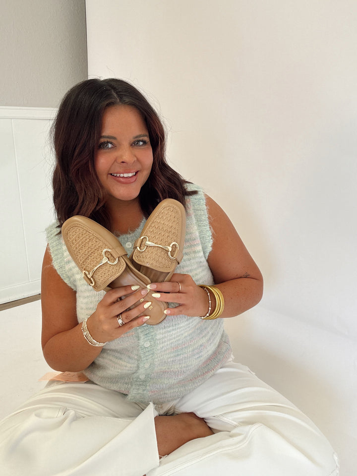 The Riviera Woven Mule