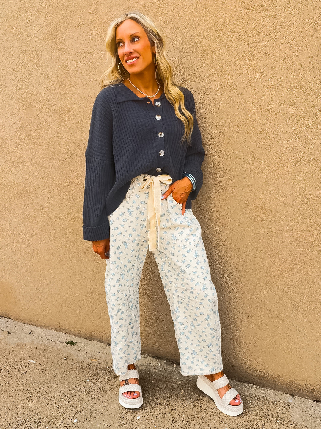 Simply Basic Button Down Sweater