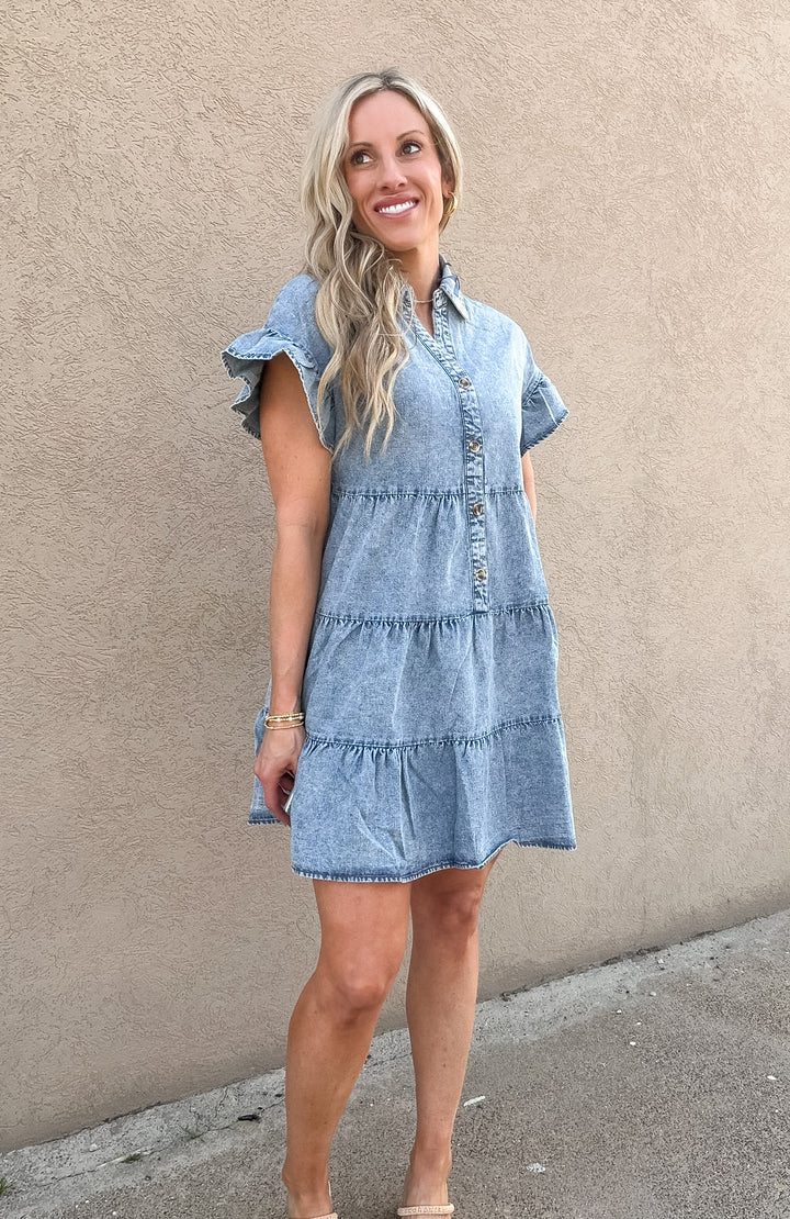 The Easy Days Denim Dress