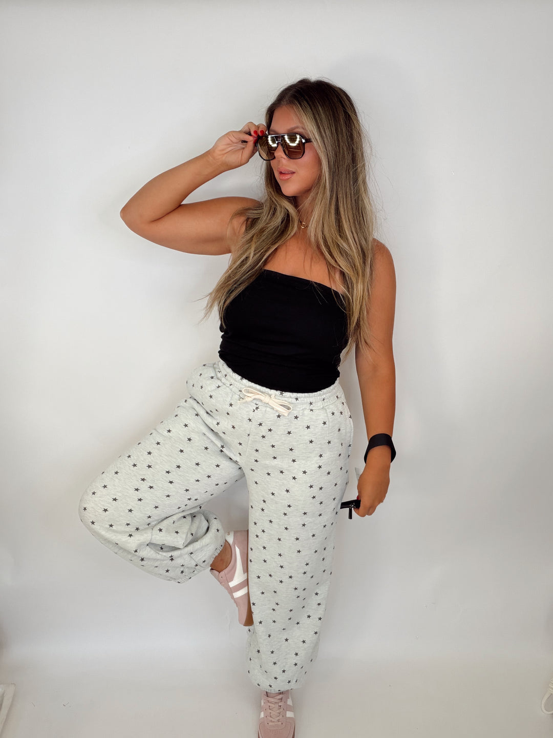 The Statement Print Sweats