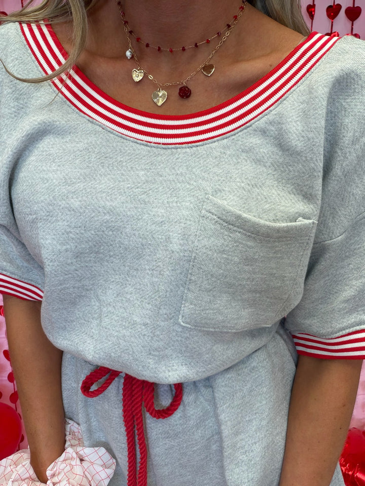 Crimson Keepsake Charm Necklace