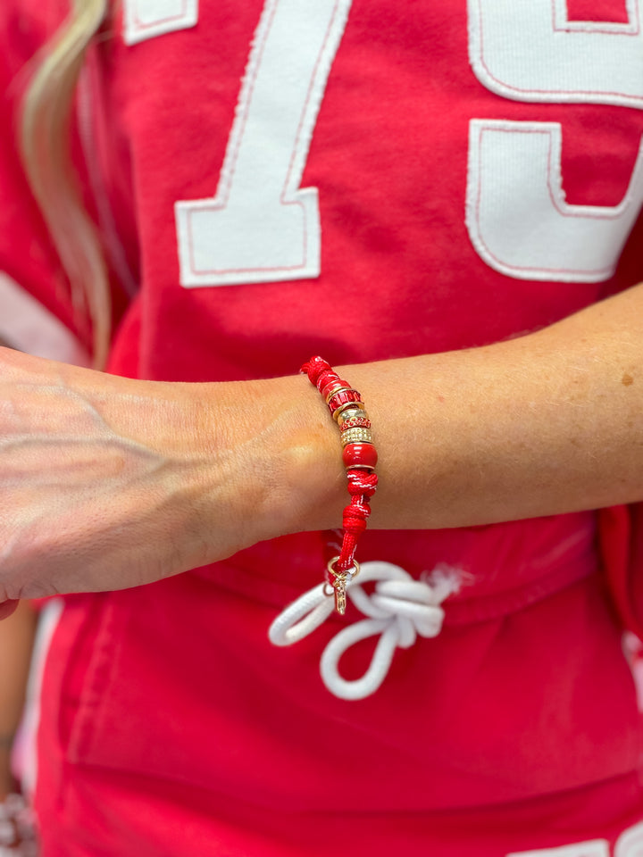 Lottie Multi Jewels Paracord Bracelet