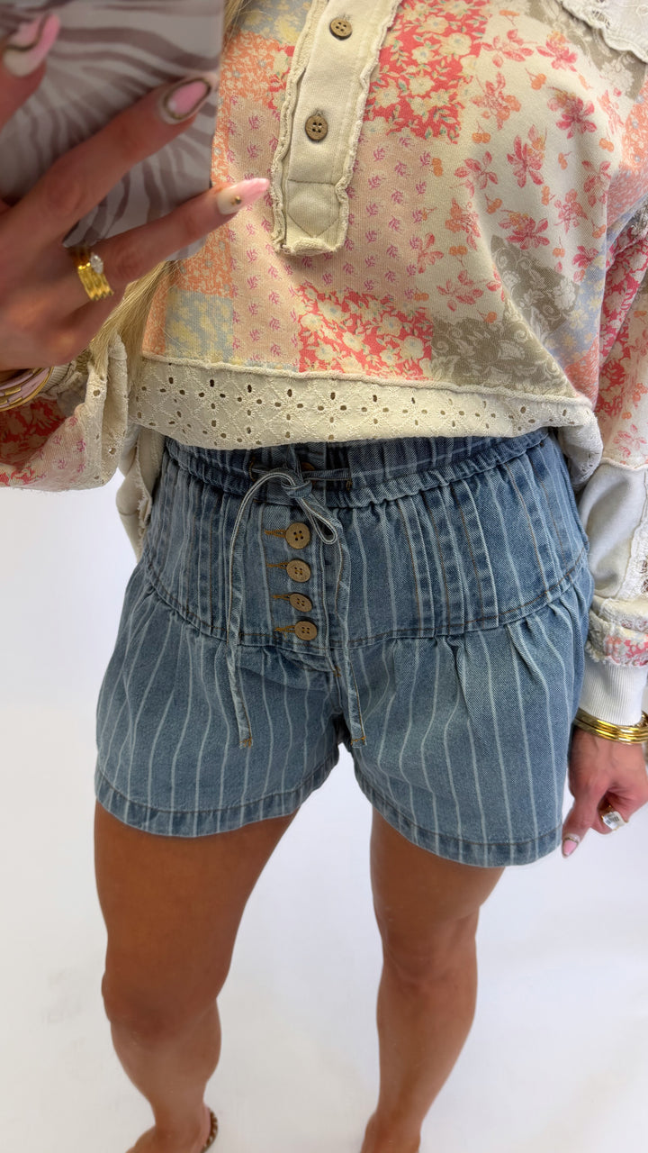 Sandra Dee Denim Shorts
