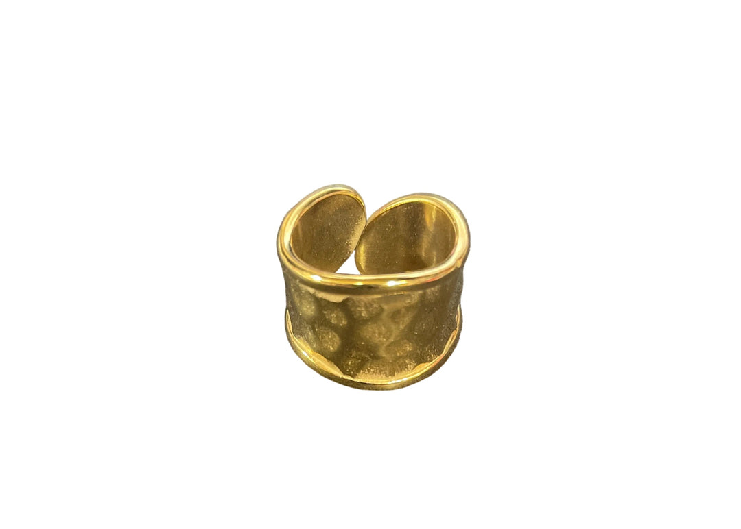 The Outlaw Gold Cuff Ring