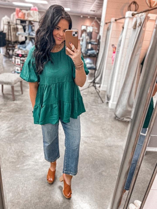 Playlist On Repeat Puff Sleeve Top