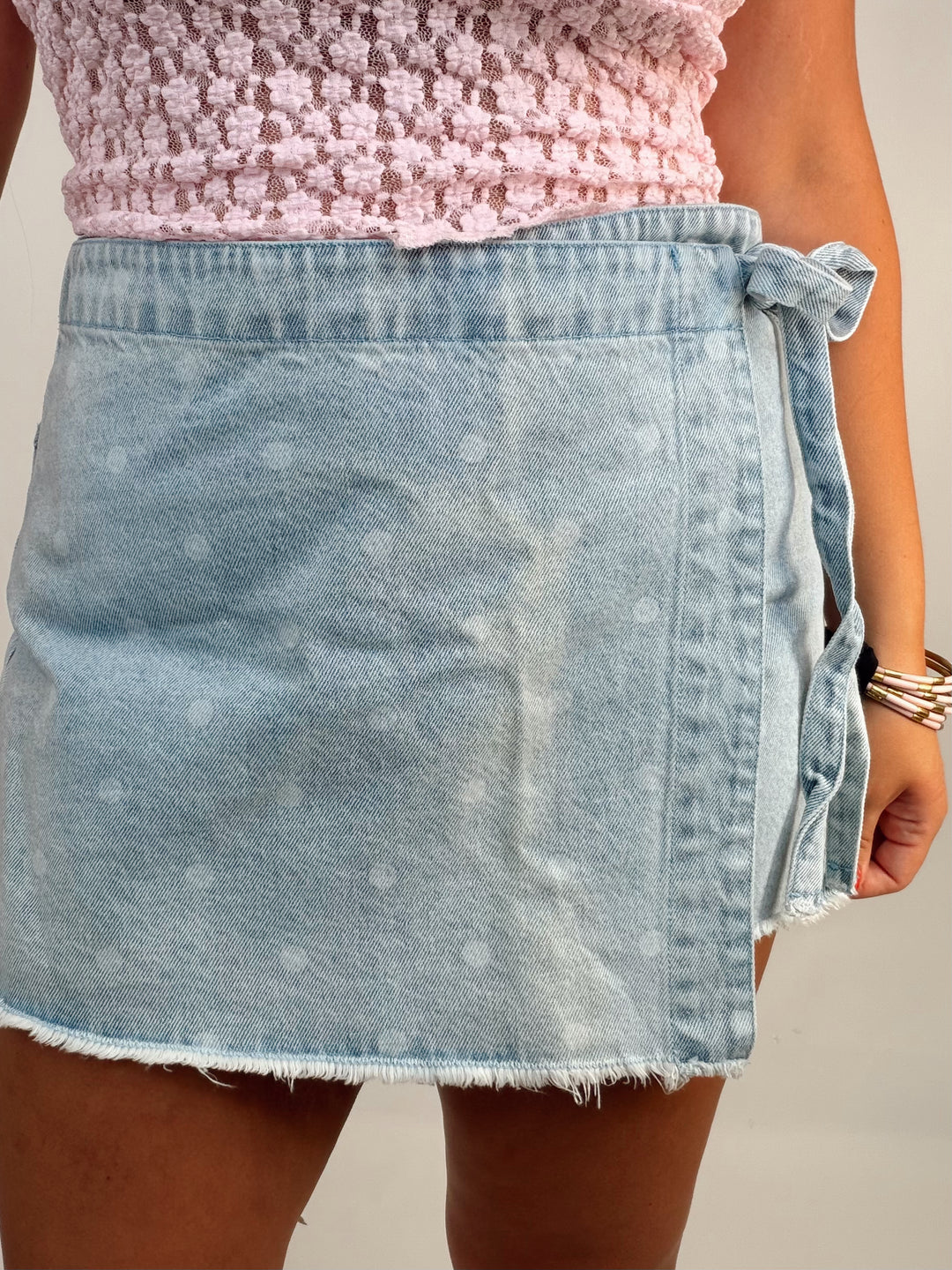 Playful Polka Dot Skort