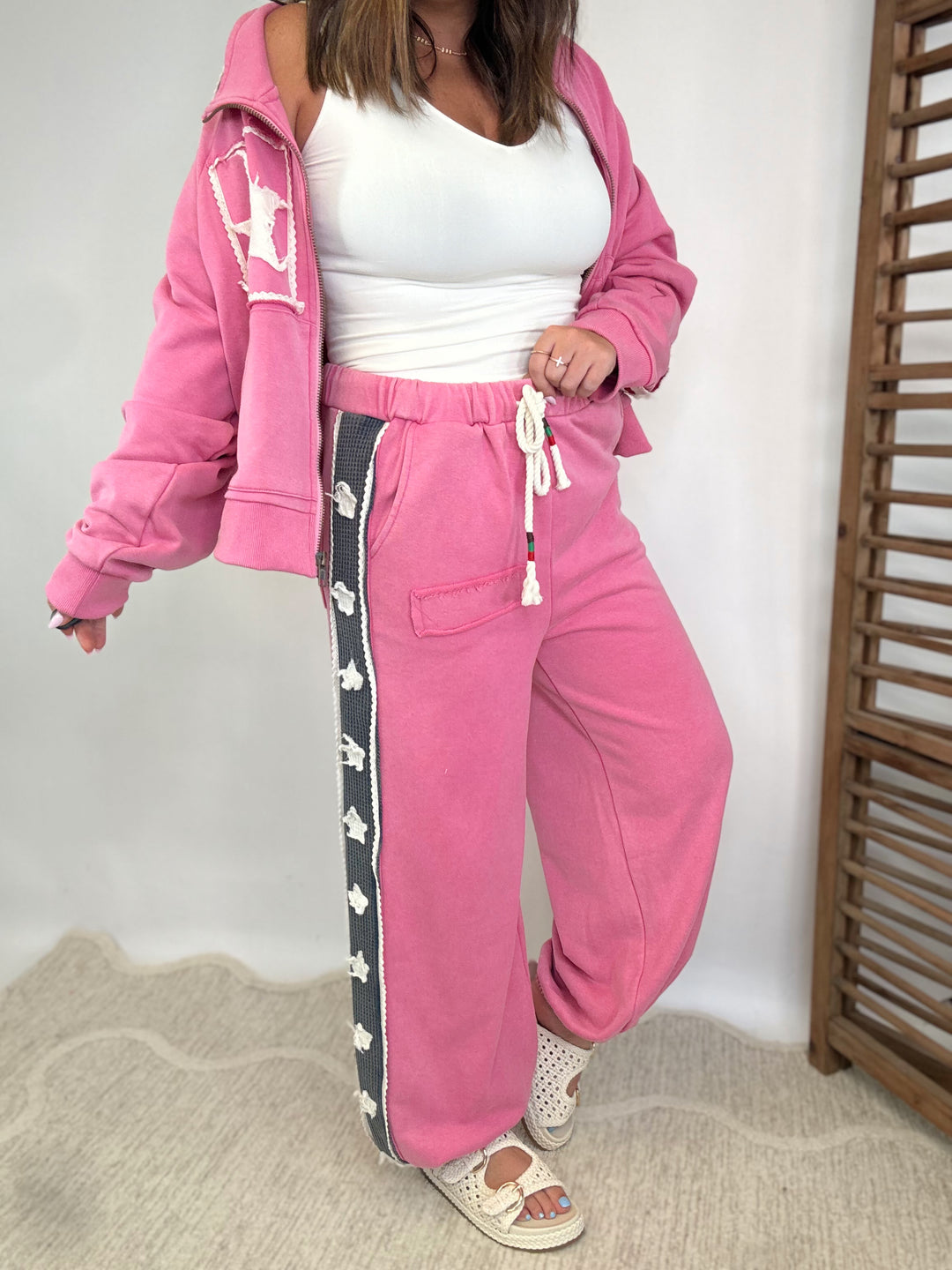Rough Cut Star Jogger