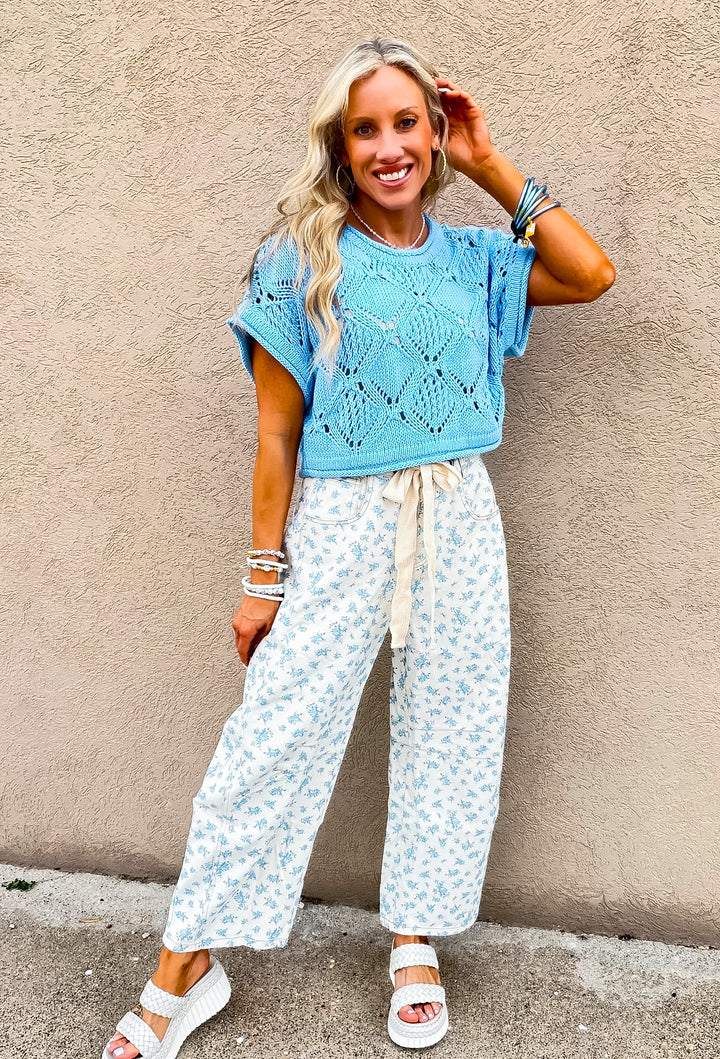 Pursuit Of Paradise Crochet Top