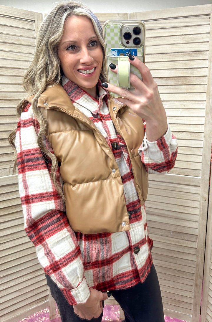 Feeling The Vibe Puffer Vest SBS