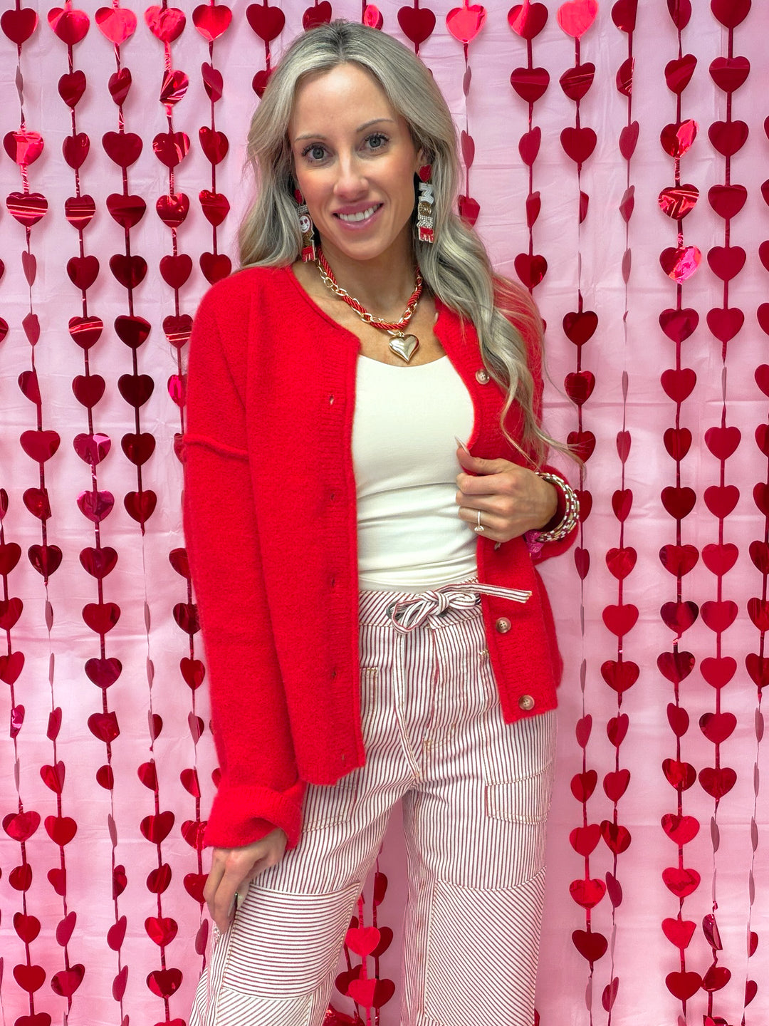 The Classic Cozy Button Cardigan