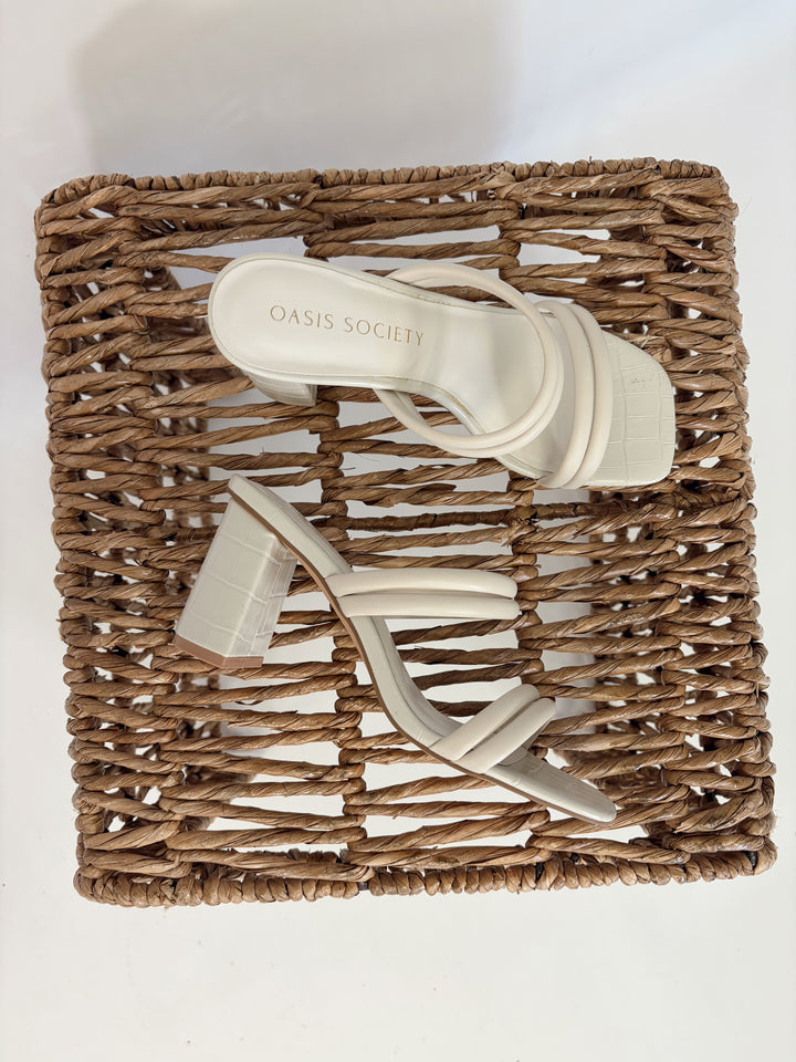 Anglea Block Heel