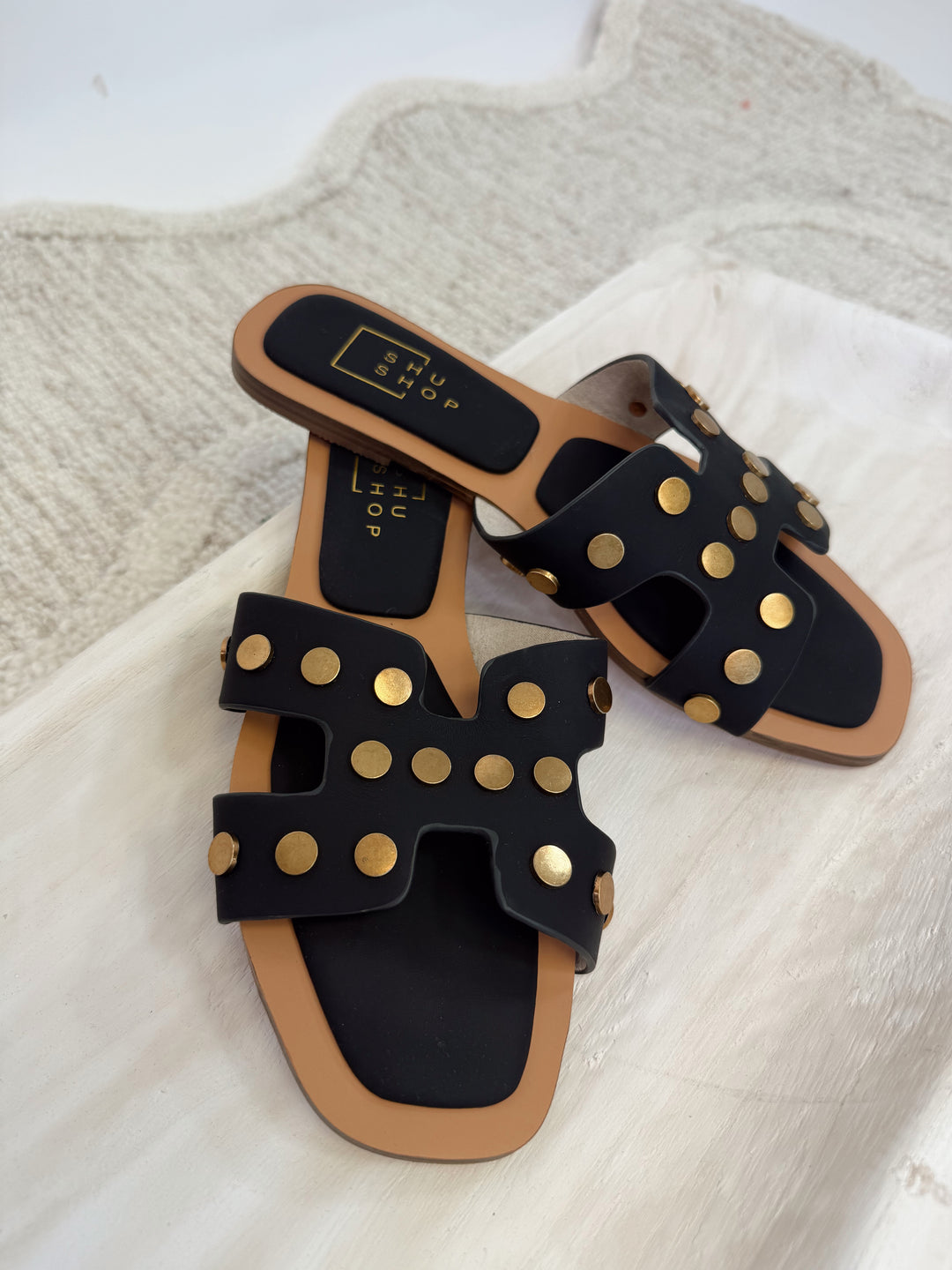 Donatella Stud Sandal