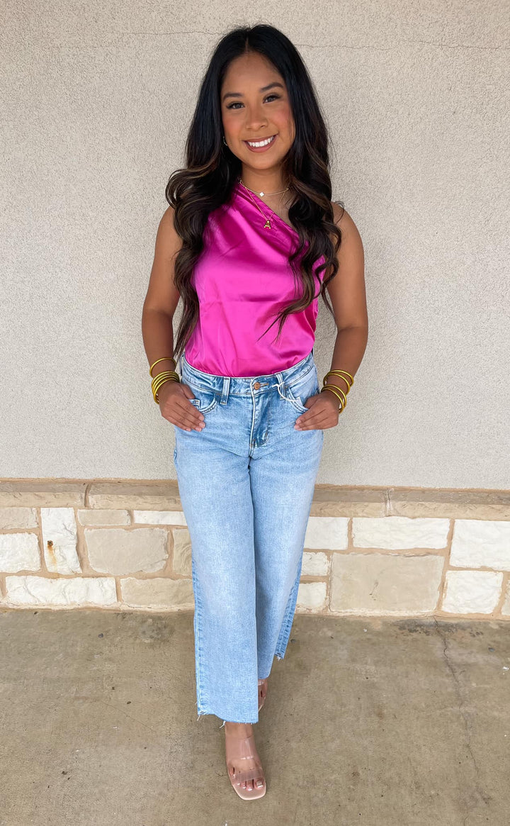 Luxe Resort One Shoulder Bodysuit