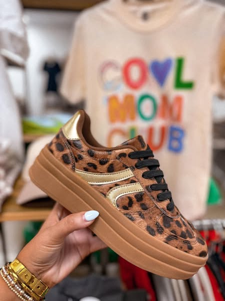 Take the Lead Leopard Sneaker