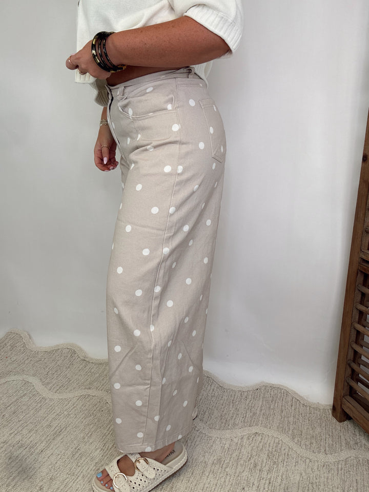 The Chic Dot Wide Leg
