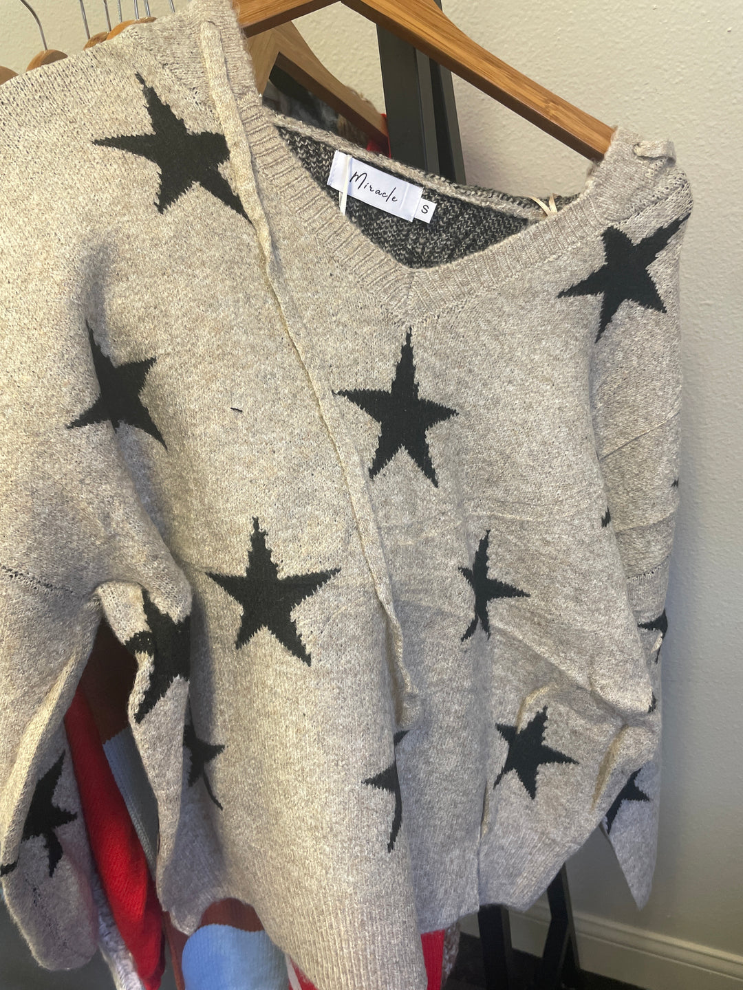 Cosmic Comfort Star Hoodie