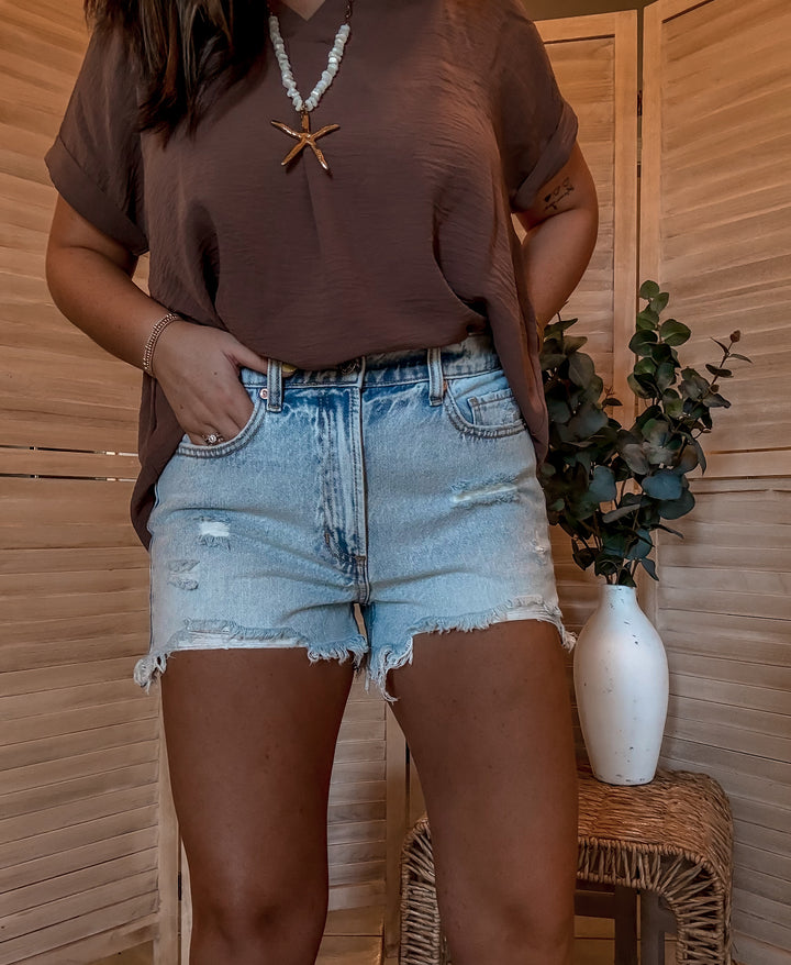 Class Act Drop Shoulder Top