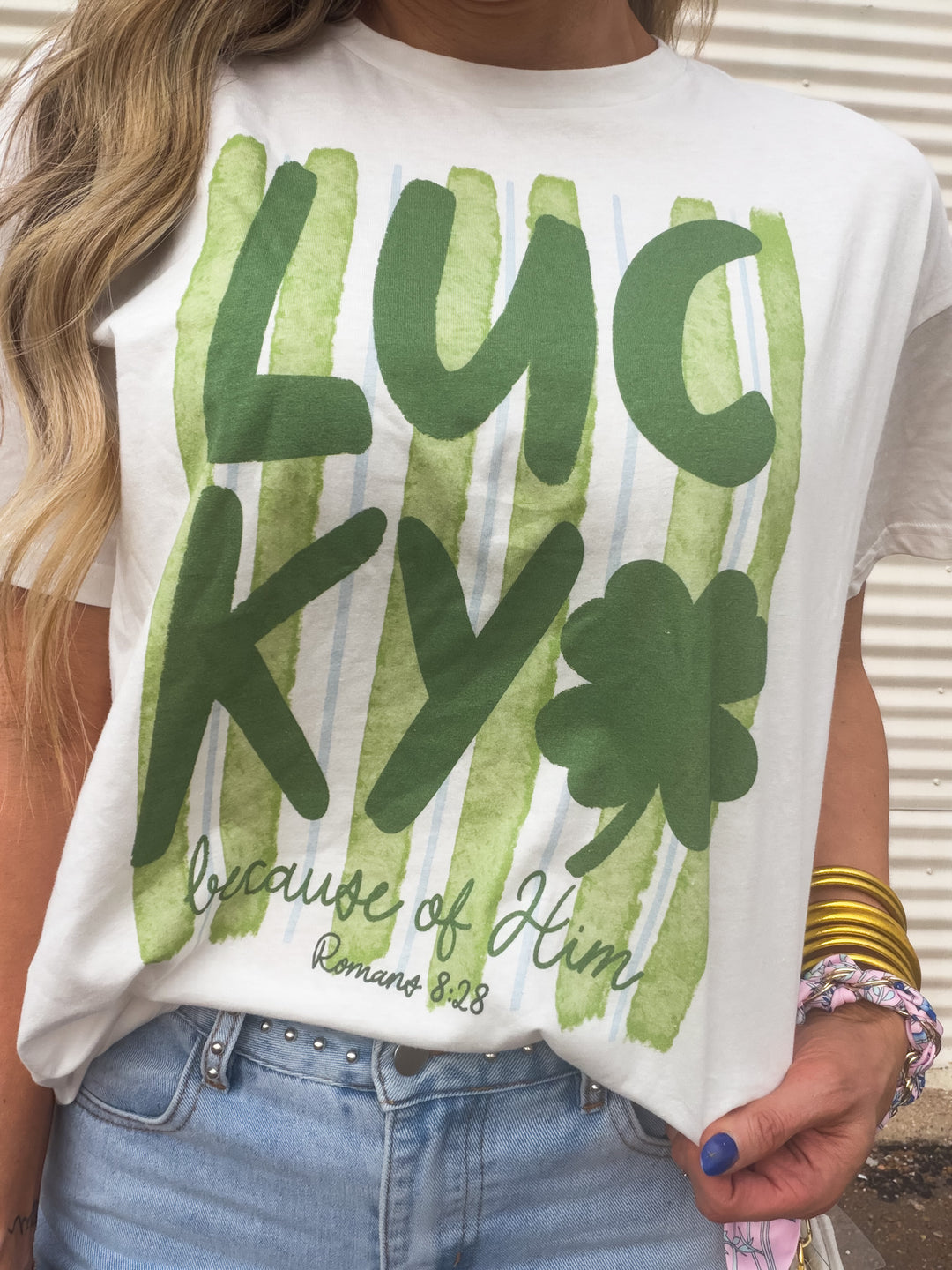 Lucky Girl Graphic Tee