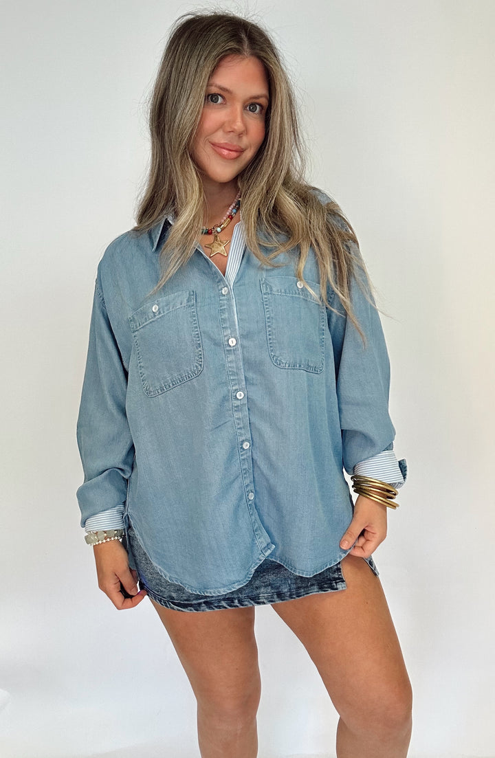 The Casual Edit Button Down