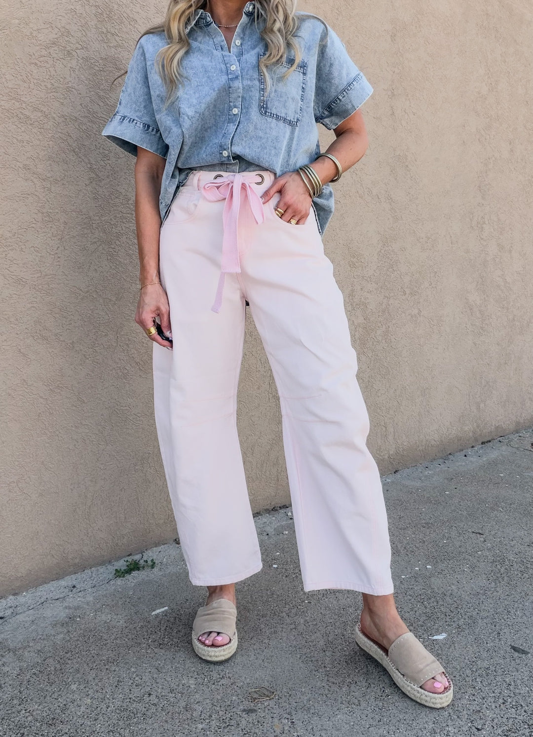 One Sweet Day Barrel Pants