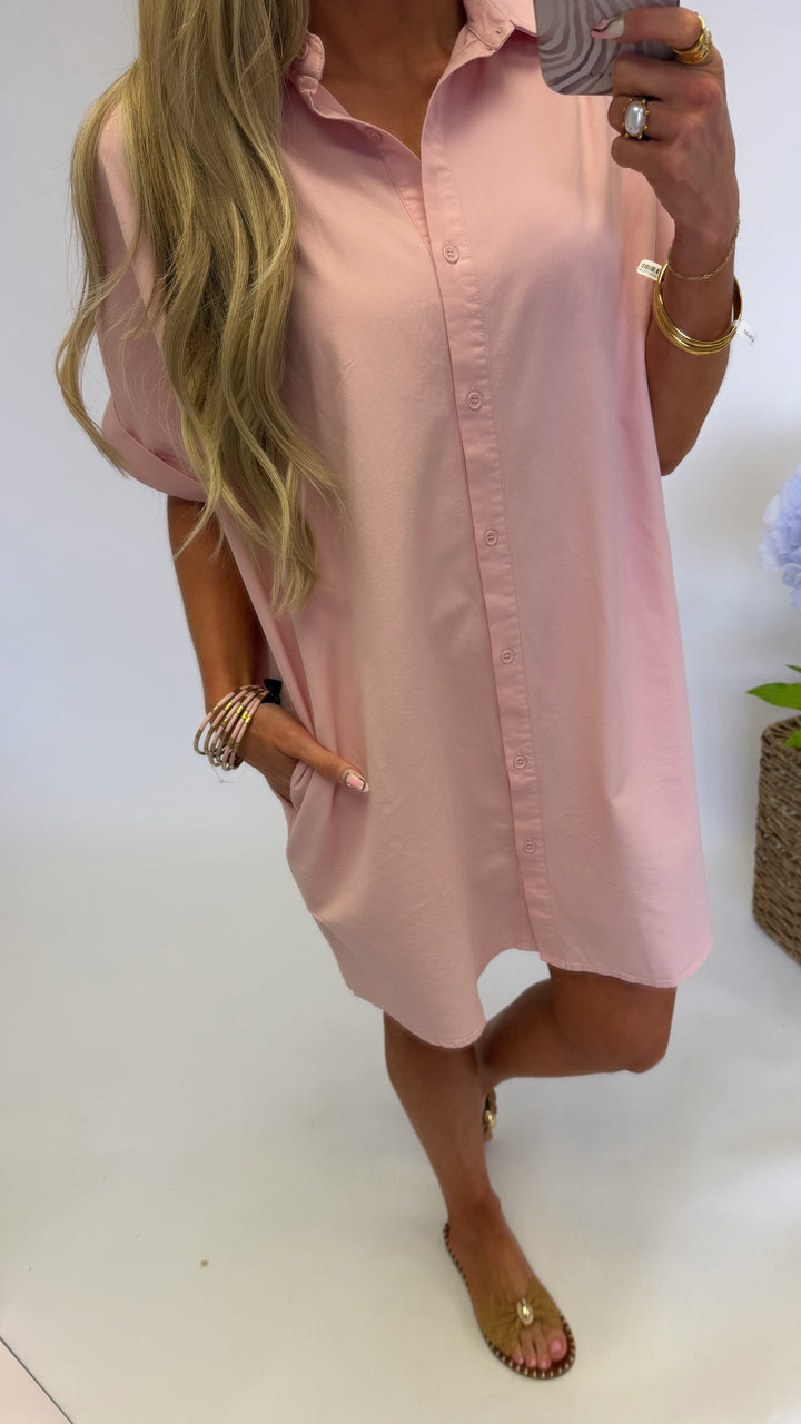 Soft Summer Shirt Dress