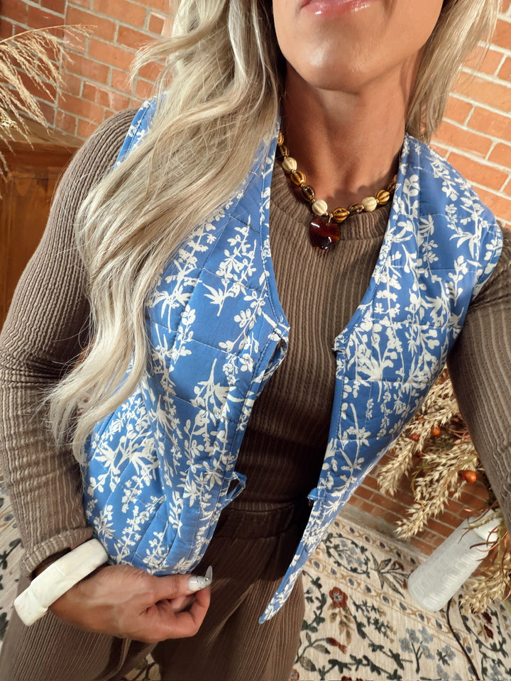 Reverse, Reverse Quilted Vest
