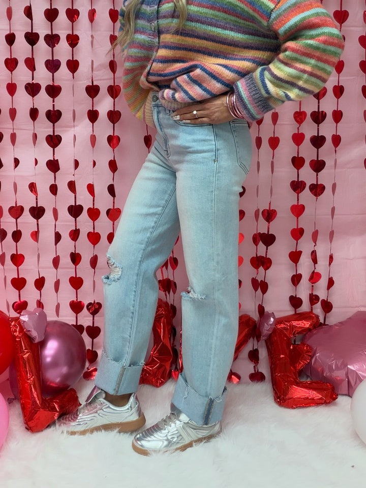 ELLA  High Wide Straight