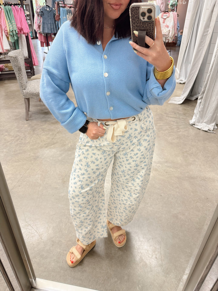 The Easy Elegance Button Knit