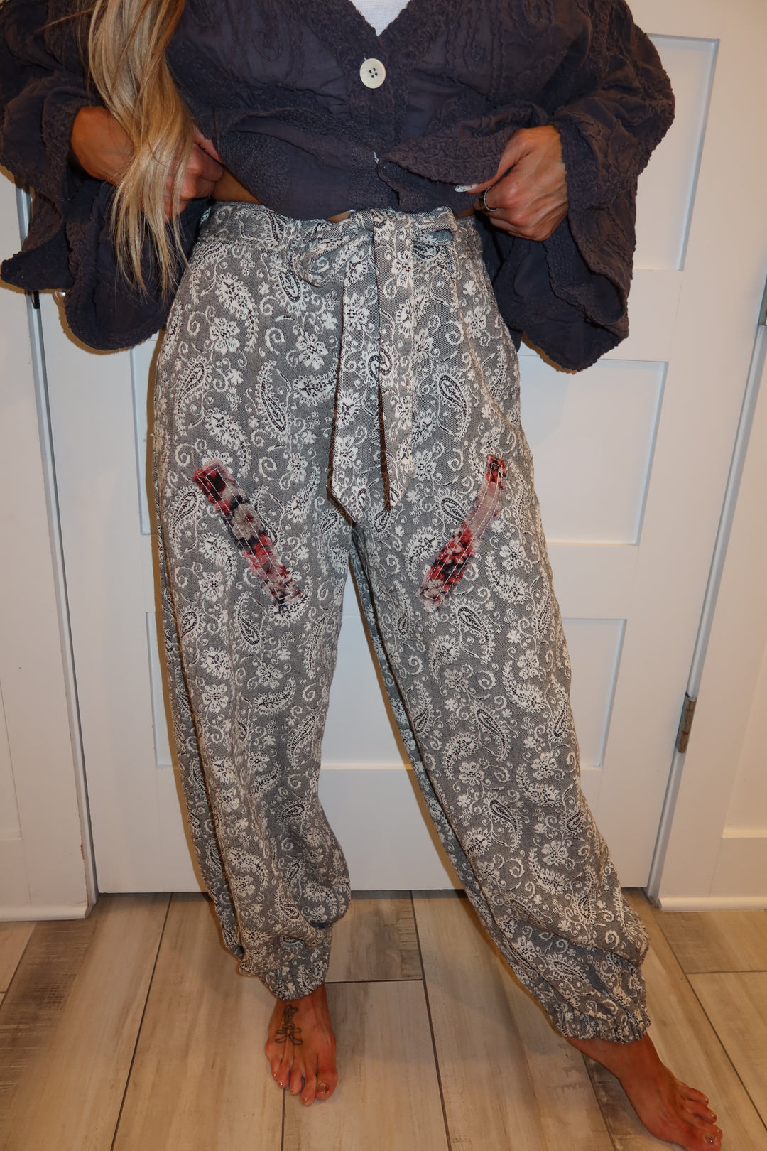 After Dark Paisley Pants