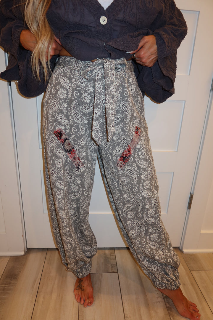 After Dark Paisley Pants