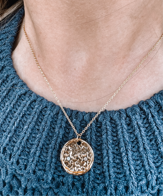 New Beginnings Coin Necklace