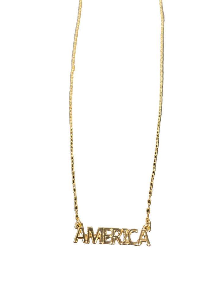America the Beautiful Necklace