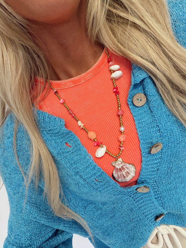 Coastal Charm Shell Necklace
